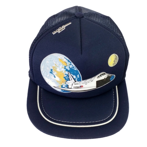 JJ of Dallas Blue NASA Space Shuttle Keep The Dream Alive Snap Back Novelty  Hat - Picture 10 of 10
